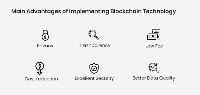 Main Advantages of Implementing Blockchain Technology