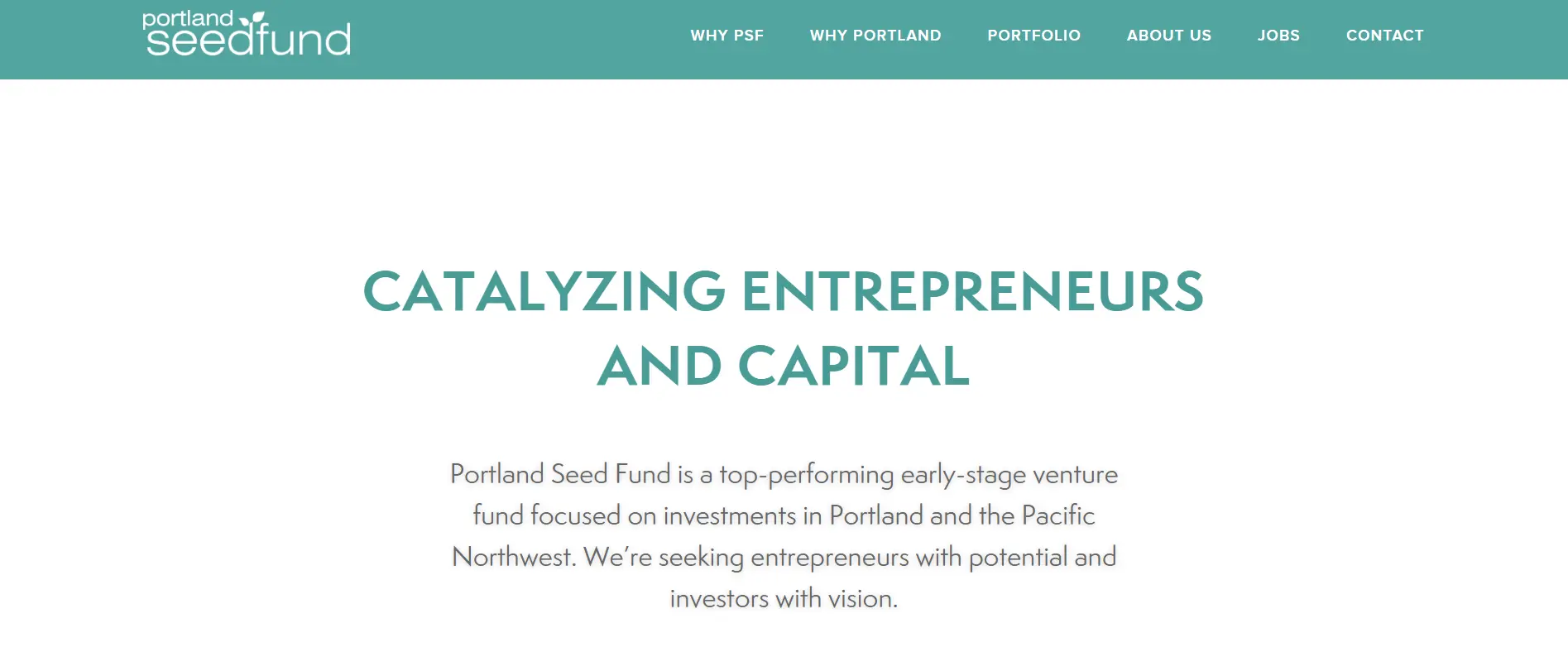 Portland Seed Fund