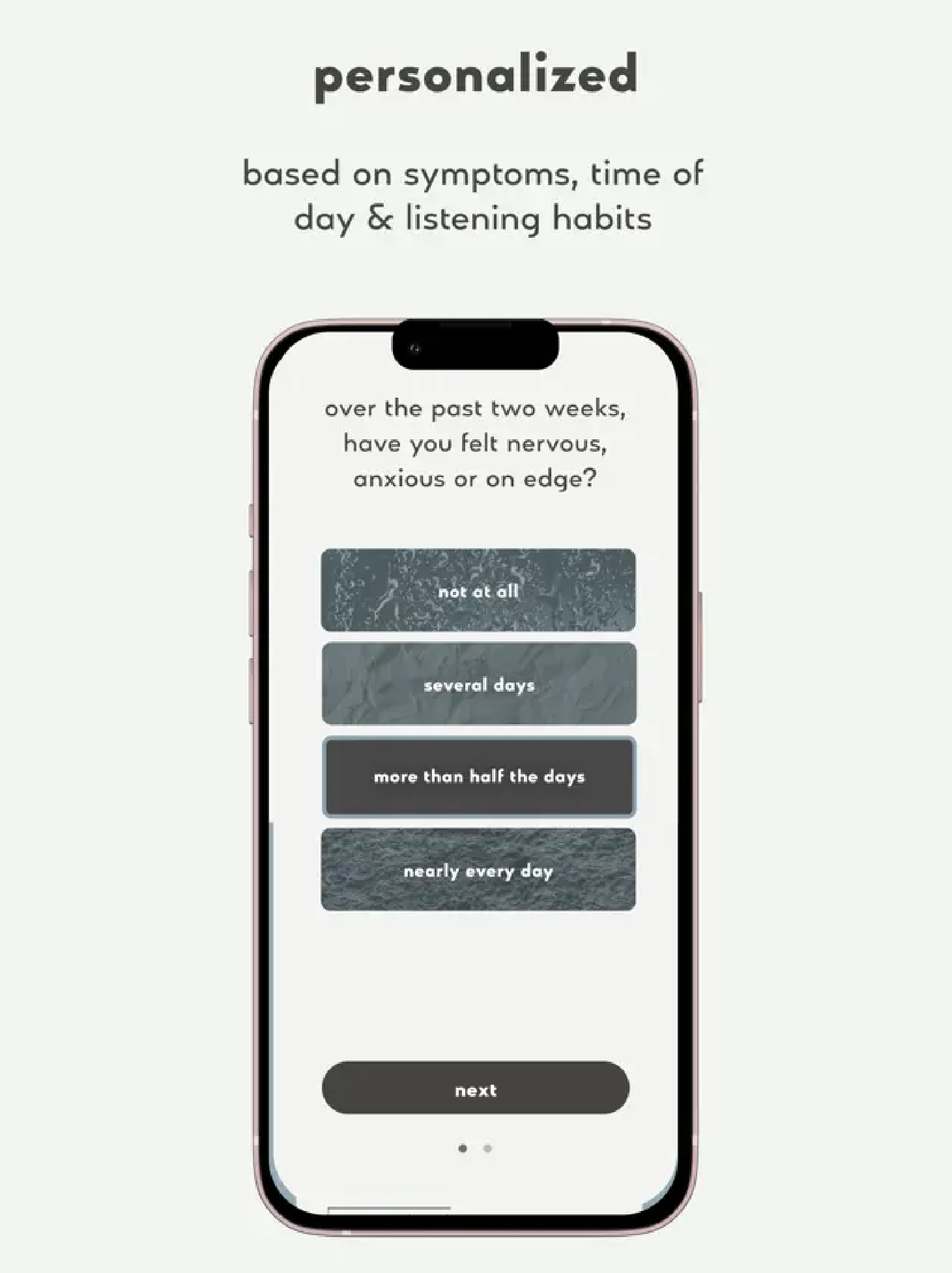 Personalized listening experience